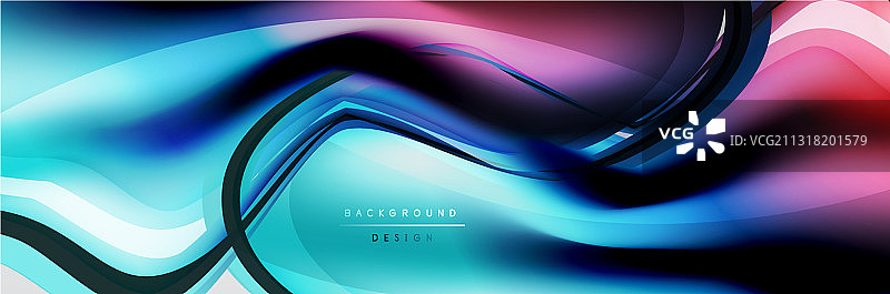 摘要背景流动式液体图片素材