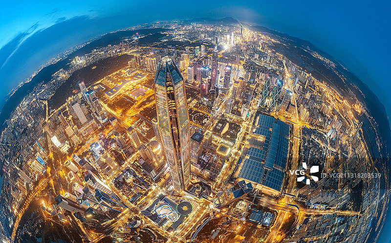深圳黄金之夜图片素材