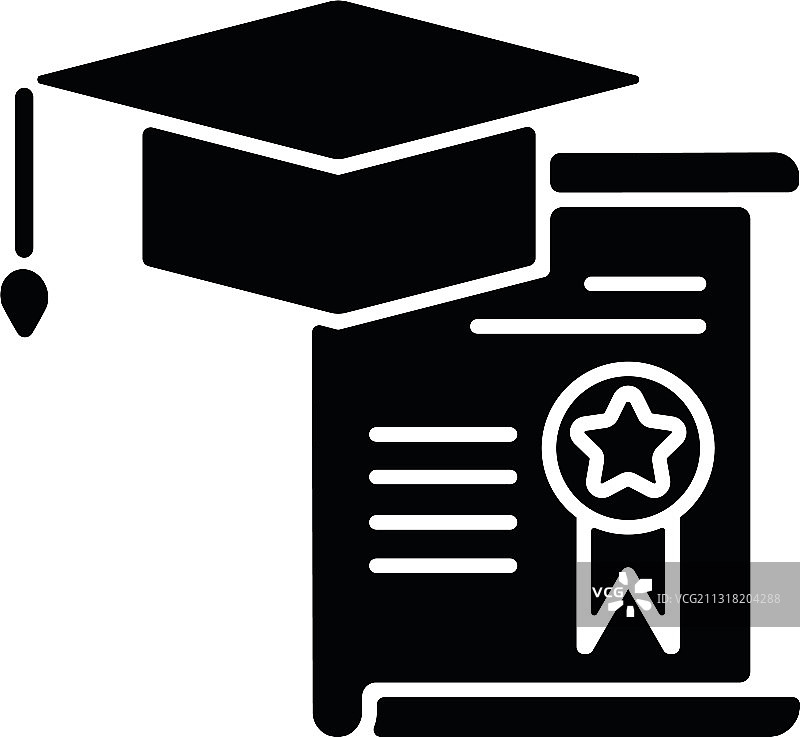 实习黑色标志图片素材