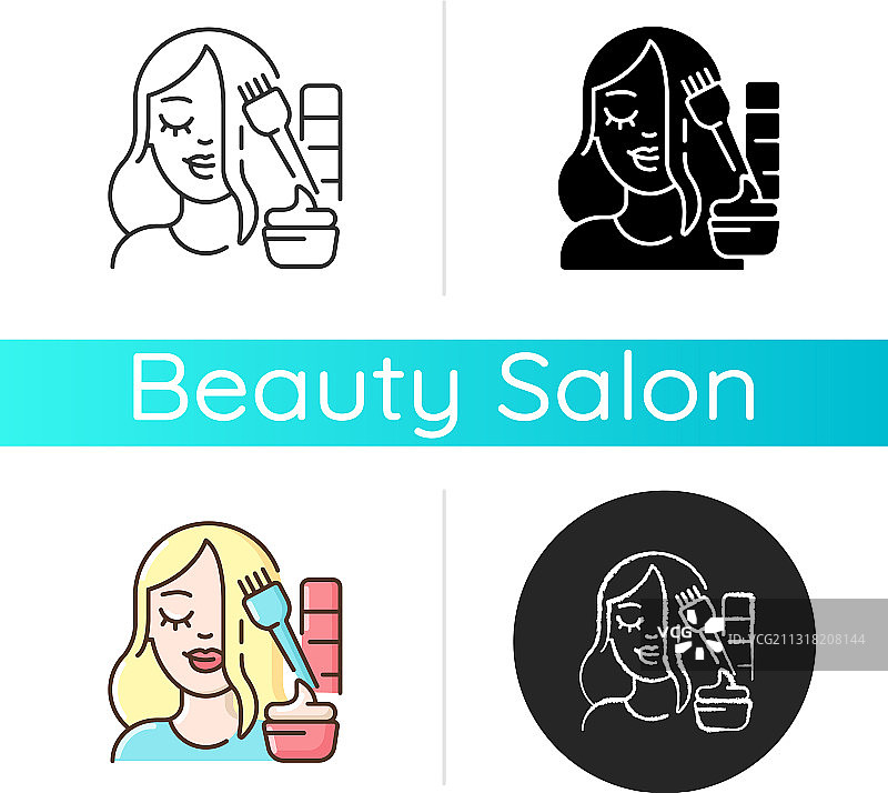 染发图标图片素材