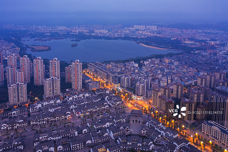 弥勒市区图片素材