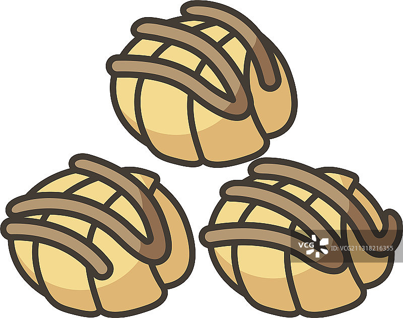 泡芙RGB颜色图标图片素材