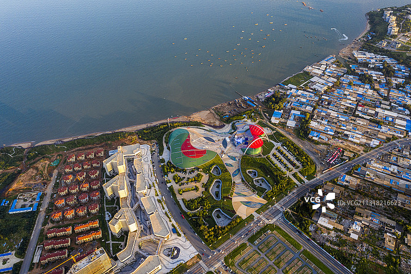 兴城海滨图片素材