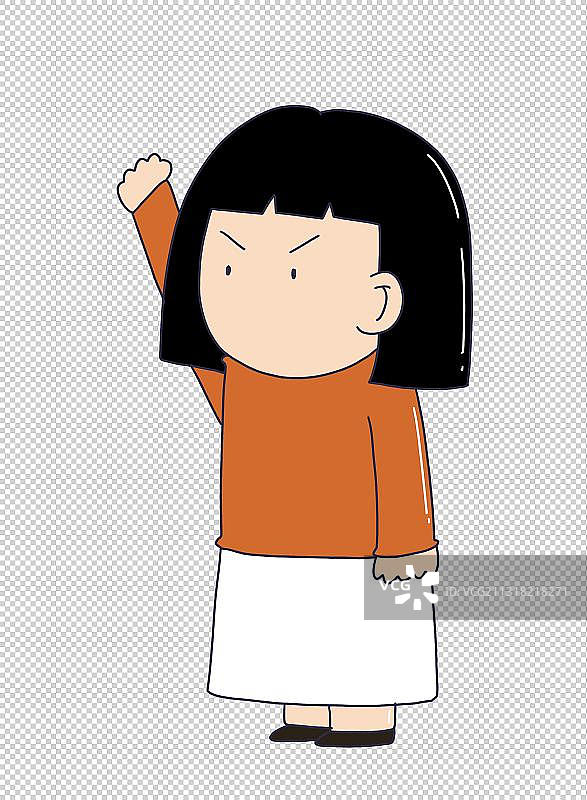 元素：抗议的人物图片素材