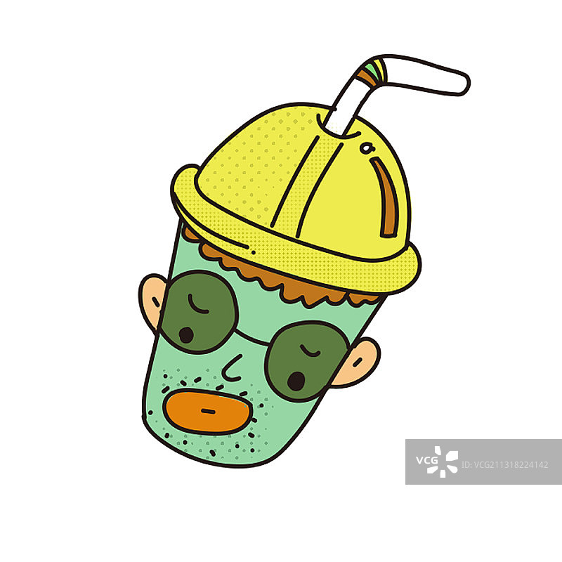 忧伤的柠檬水图片素材