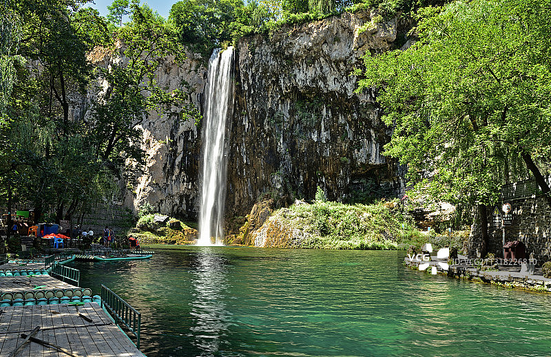 河北省石家庄市平山县沕沕水景区图片素材