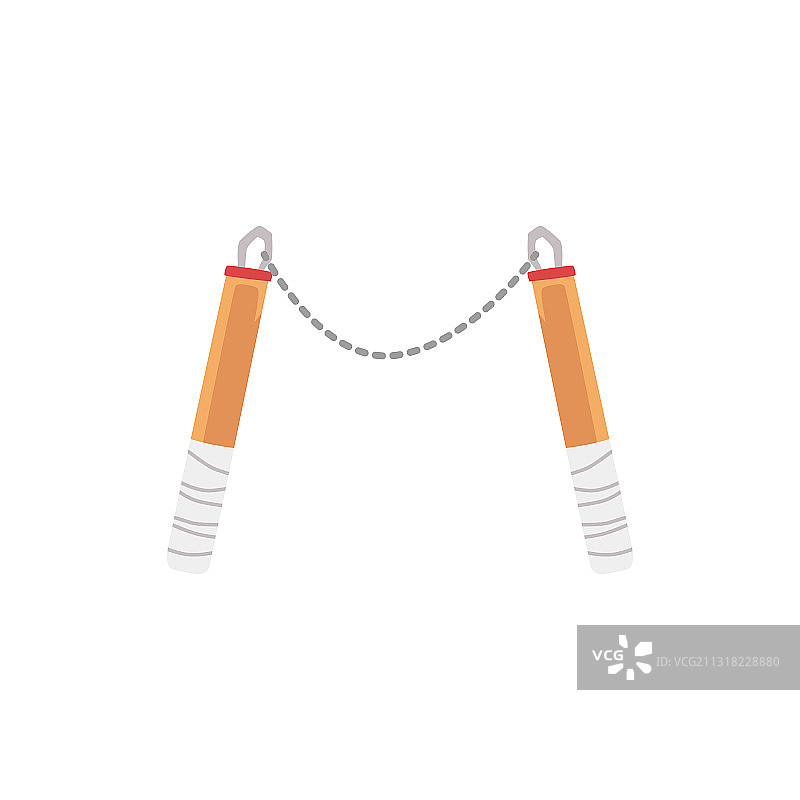 日式双截棍武器图片素材