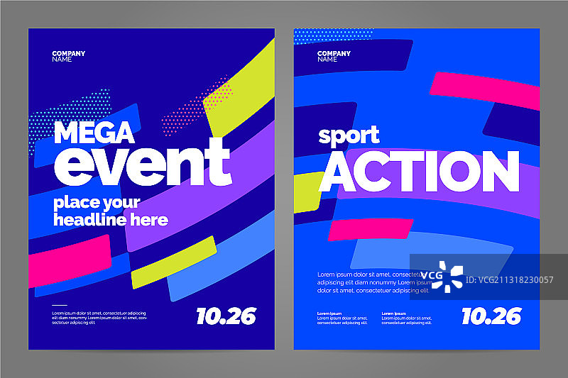 体育赛事海报模板设计图片素材