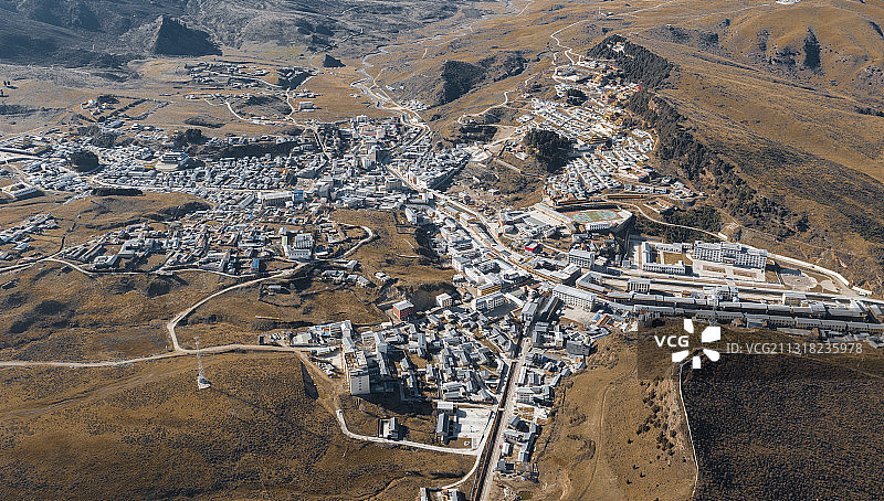 甘肃甘南.郎木寺镇图片素材