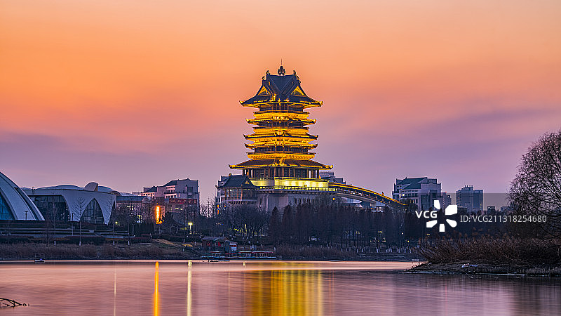 临沂书圣阁图片素材