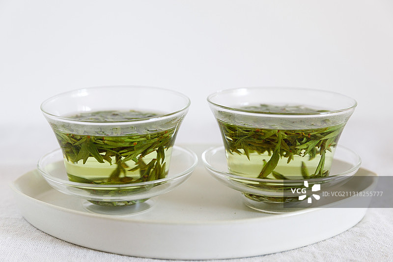 杭州龙井绿茶图片素材