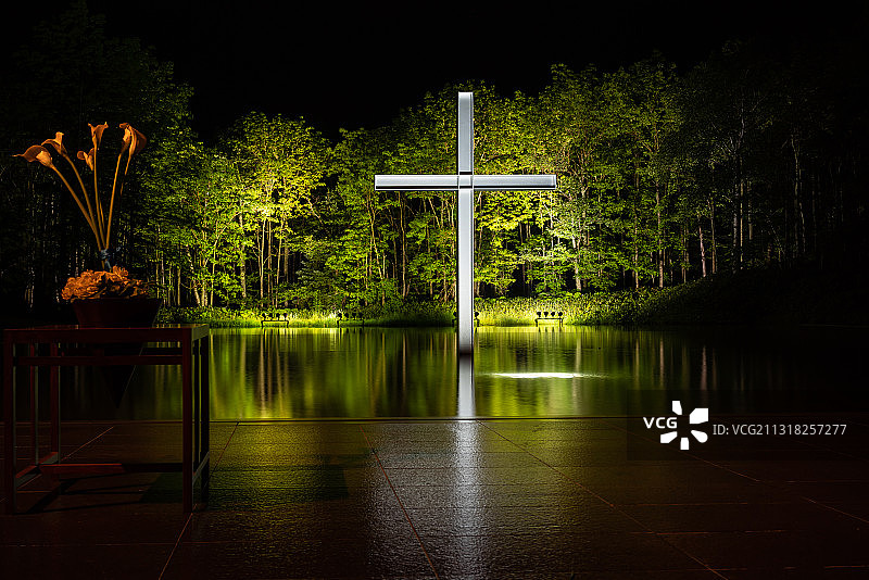 水上教堂图片素材