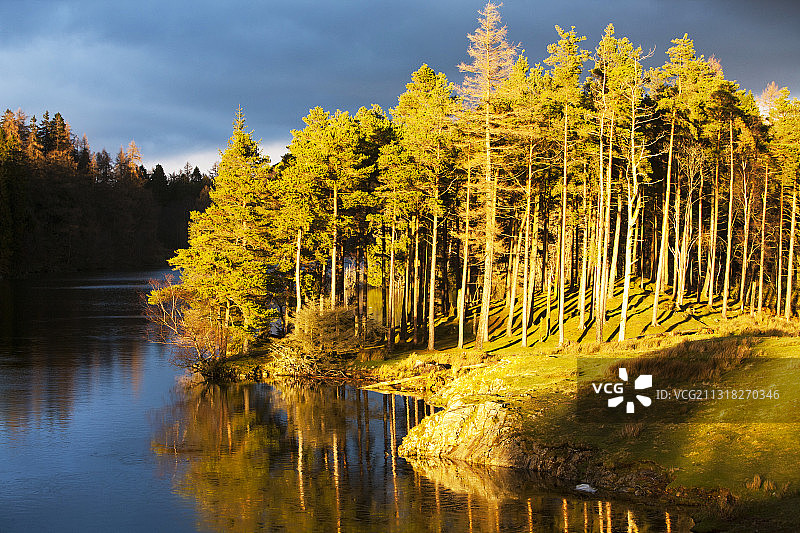 英国湖区塔恩豪斯图片素材