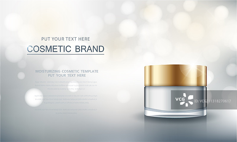 化妆品海报瓶包装设计图片素材