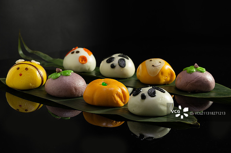 卡通包子馒头图片素材