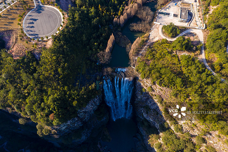 温州市文成县百丈漈景区图片素材