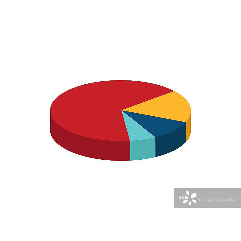 圆形图商业成功概念图片素材