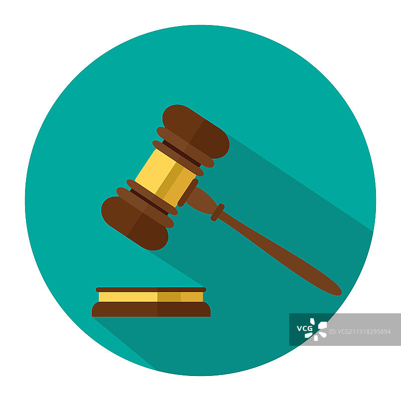木制法官 gavel 锤子图片素材