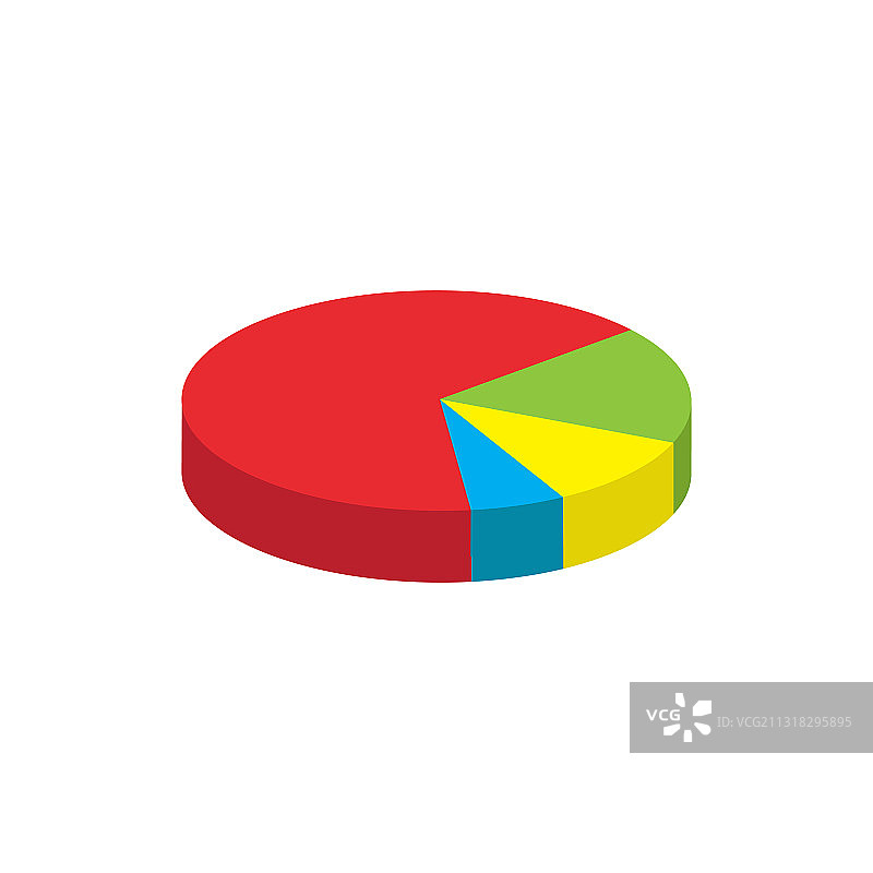 圆形图商业成功概念图片素材