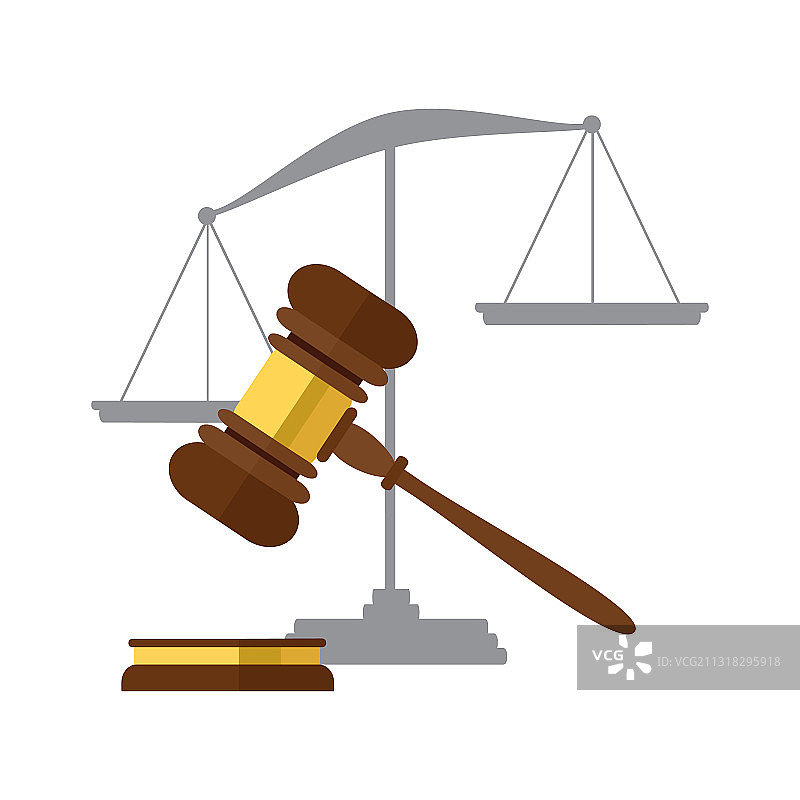 木制法官 gavel 锤子图片素材