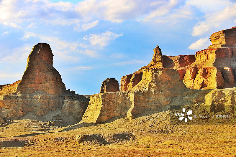 自然奇观（新疆魔鬼城）图片素材