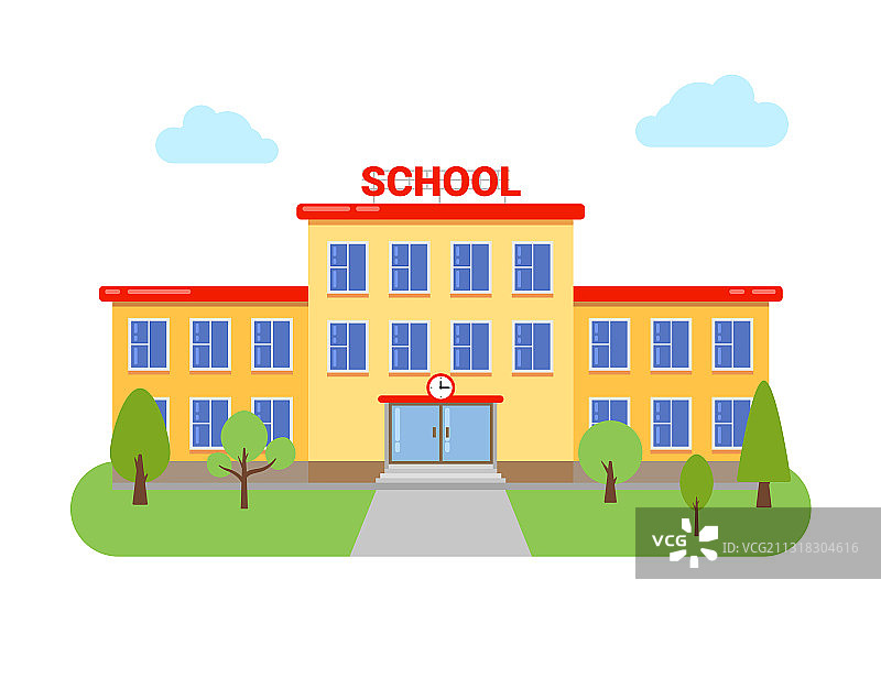 学校大学建筑小学高中图片素材