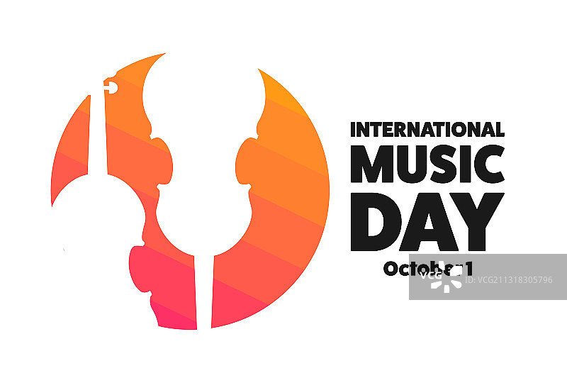 10月1日国际音乐日图片素材