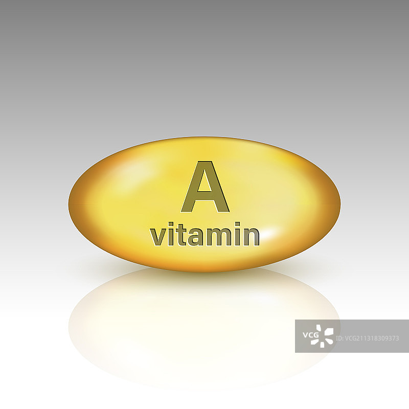 维生素A滴剂药丸图片素材
