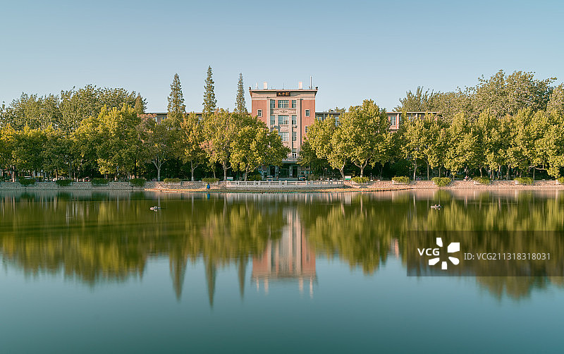 南开大学老图书馆图片素材