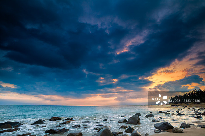 龙栖湾的海图片素材