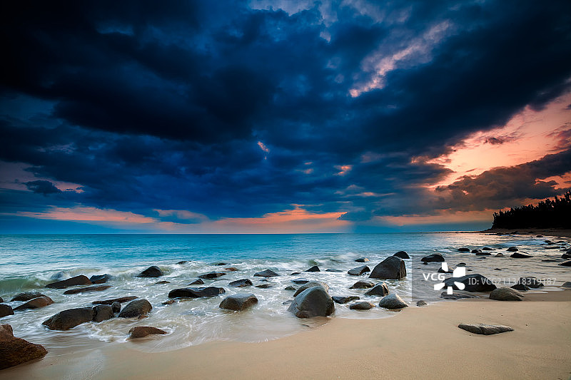 龙栖湾的海图片素材