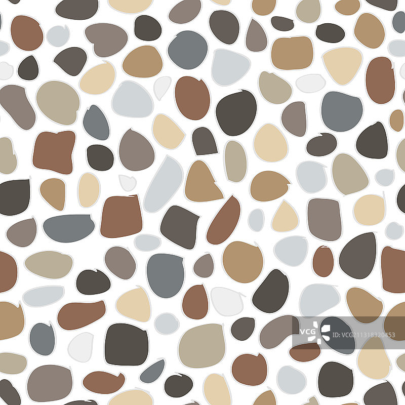 石材水磨石地板鹅卵石纹理图片素材