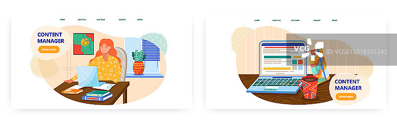 在家办公用笔记本电脑工作的女人图片素材