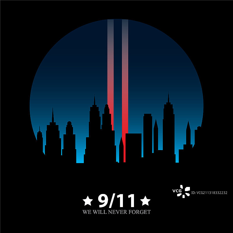 9月11日美国爱国者日纪念图片素材