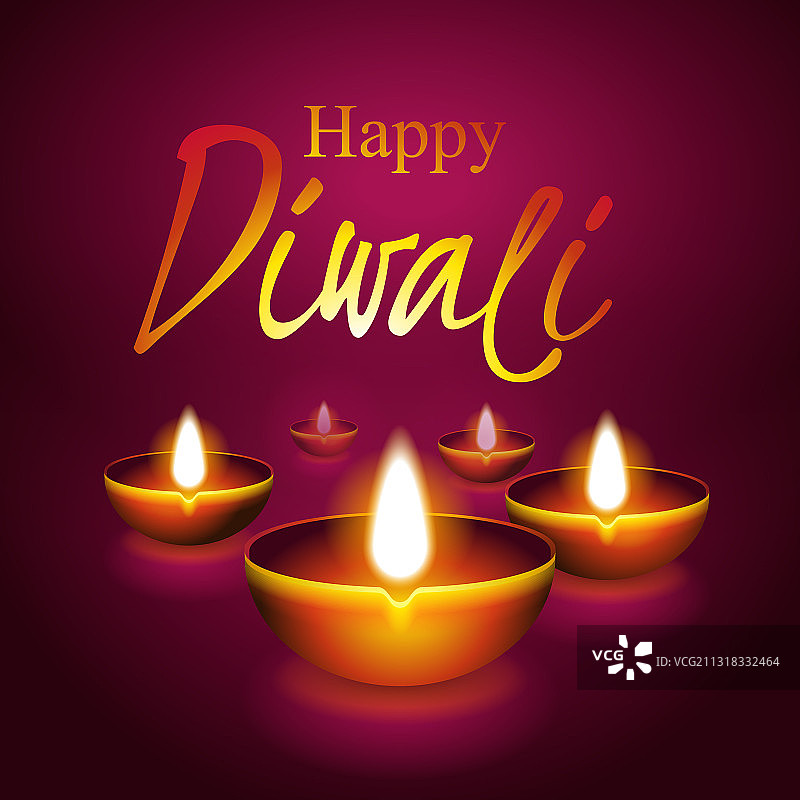 排灯节贺卡节日banner图片素材