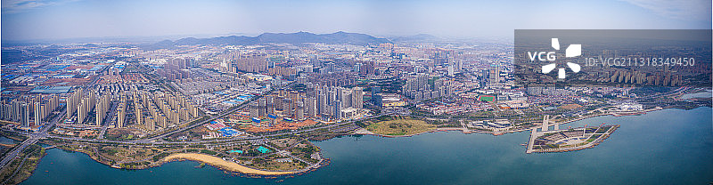 安徽省宣城市航拍图片素材