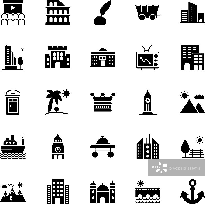 美国文化标志符号图片素材