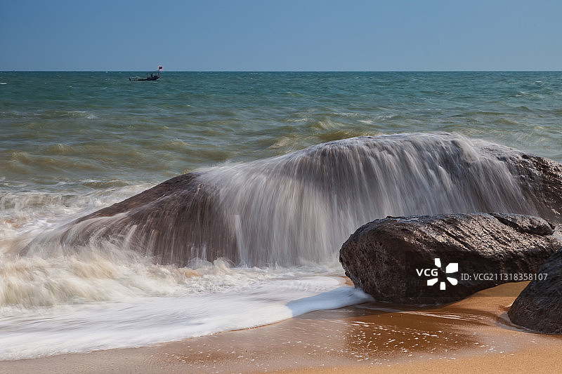 龙栖湾的海岸图片素材
