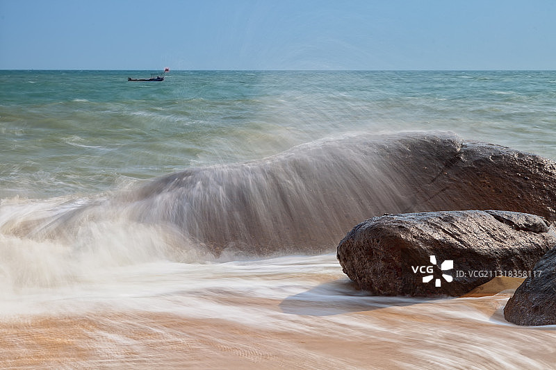 龙栖湾的海岸图片素材