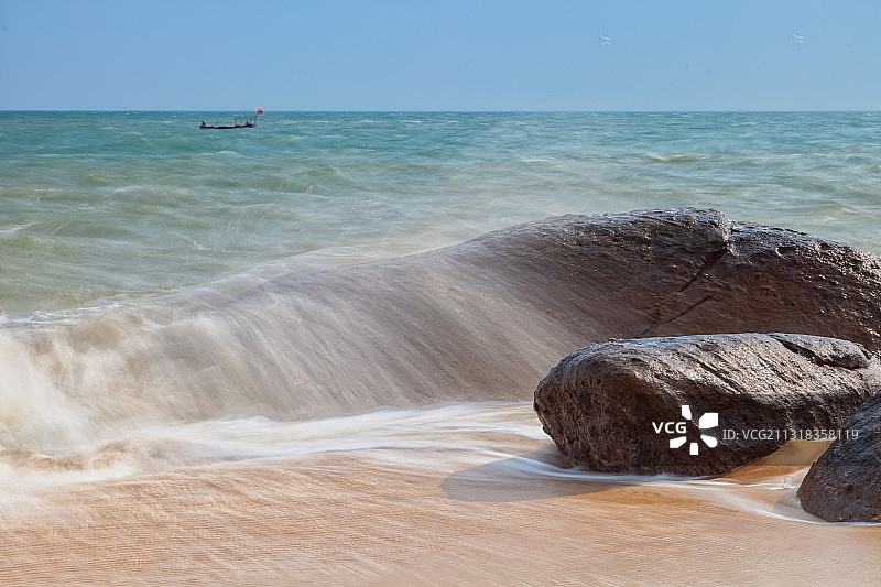 龙栖湾的海岸图片素材