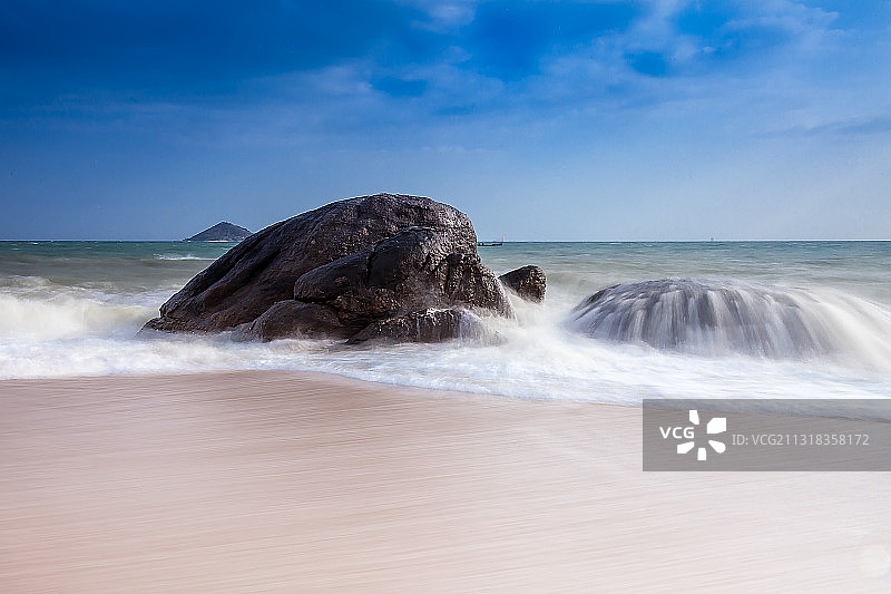 龙栖湾的海岸图片素材