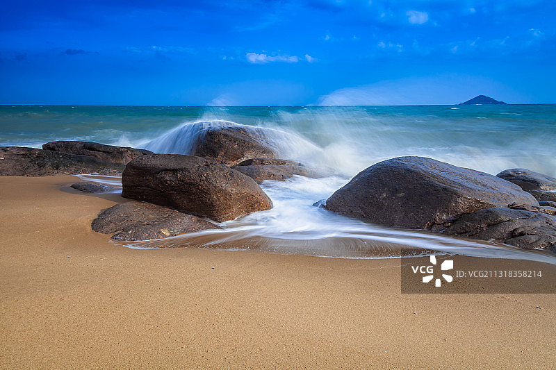 龙栖湾的海岸图片素材