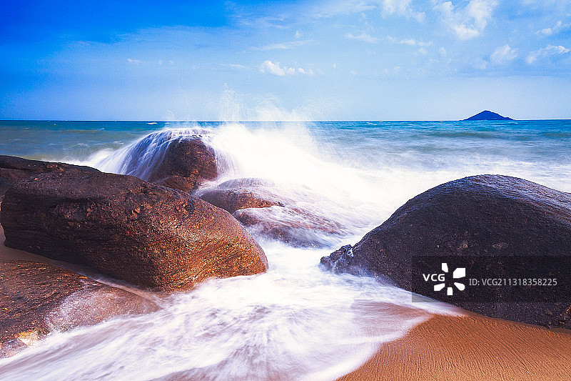 龙栖湾的海岸图片素材