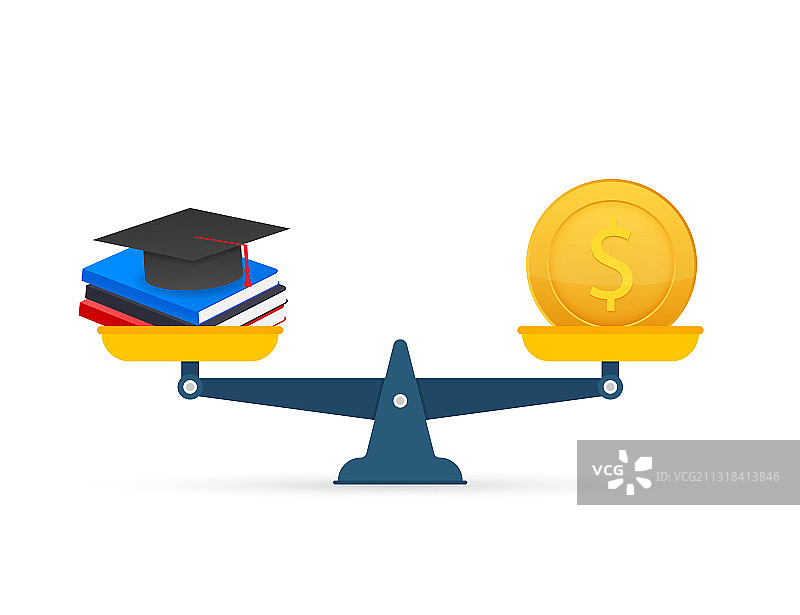 硬币教育投资概念图片素材
