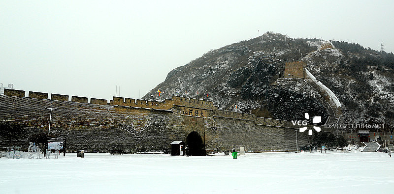 大境门（万里长城的一个边境之门）图片素材