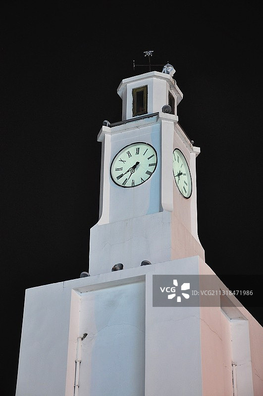 泉州中山路 钟楼夜景图片素材