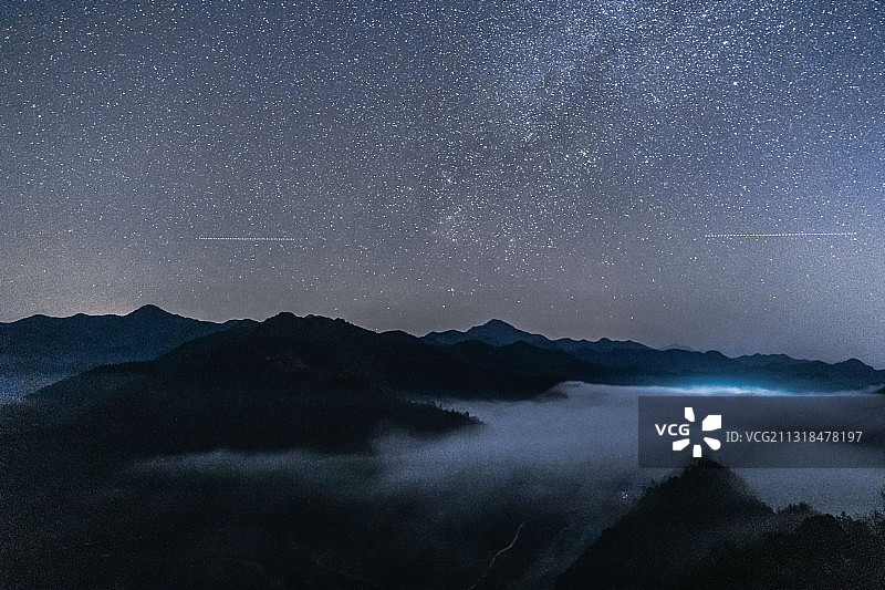 云海星空图片素材