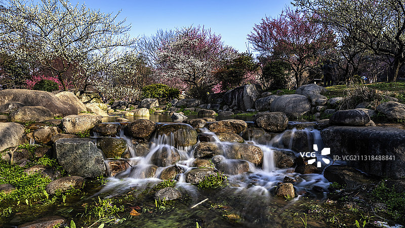 落花流水图片素材