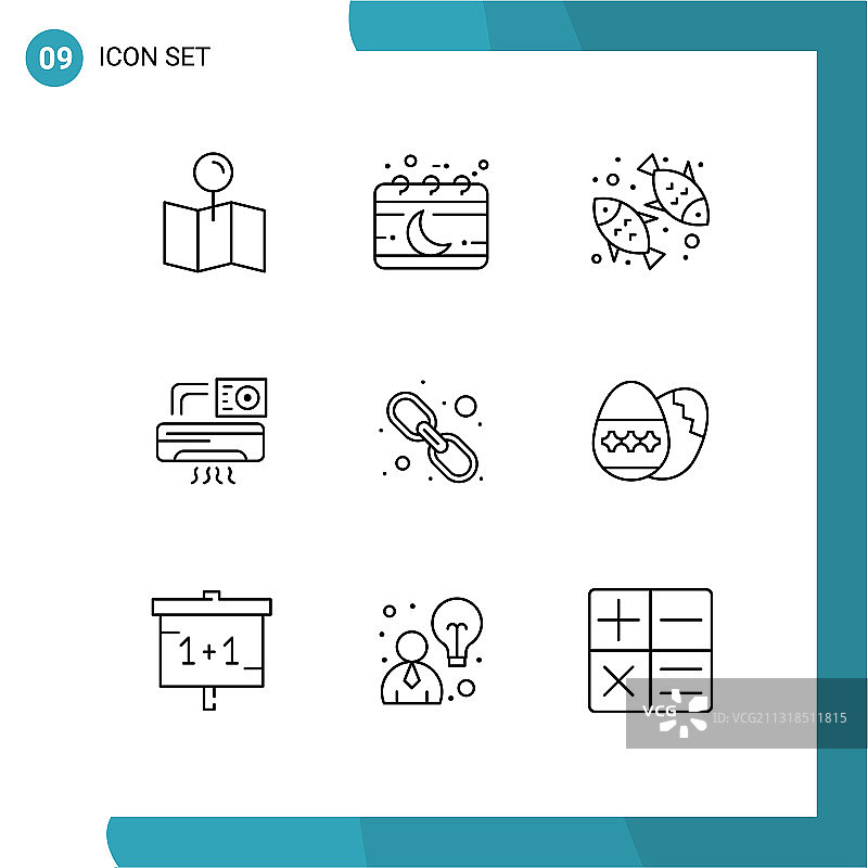 9个商业超链接大纲合集图片素材