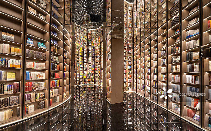 奇妙的书店图片素材